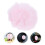 Coelho Plush Cauda PomPom Kawaii Capacete Decorativo Para 10