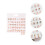 1 Set Enkel Örhängen Smycken Modeaccessoarer 9