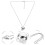 6 Pcs Legering Halspendel Diskoklotthalskedja Mode Halsband 6