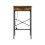 Living And Home 102.5cm Tall Bar Table with Charging Station, Brown 4