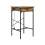 Living And Home 102.5cm Tall Bar Table with Charging Station, Brown 3