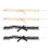 1 Set 4Pcs Falbala Halsband Slipslaga Beige 1