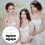 1 Set 4Pcs Falbala Halsband Slipslaga Beige 4