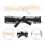 1 Set 4Pcs Falbala Halsband Slipslaga Beige 2