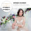 1 Set 4Pcs Falbala Halsband Slipslaga Beige 10