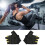 1Pair Black Half-Finger Riding Gloves Silicone Breathable Grip 8