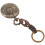 Roseblomma Fickur Vintage Nyckelring 10