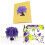 Wisteria 3D Hälsokort Blommor 5
