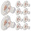 10Pcs Transparent Silikon Örhängeskydd För Kvinnor Och 1