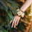 Retro Ring Met Witte Turkoois Dames, Boheemse Sieraden 6