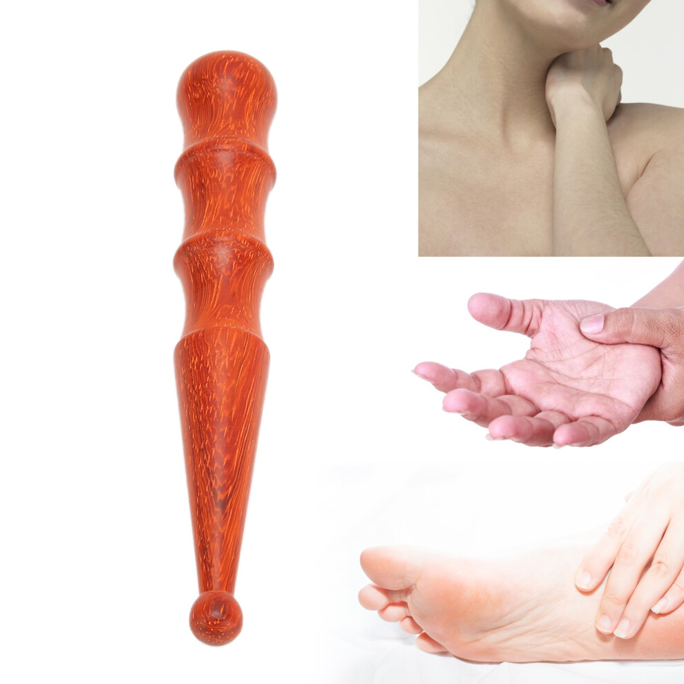 Wooden Reflexology Massager Stick for Foot Hand Body â Soothing Relief
