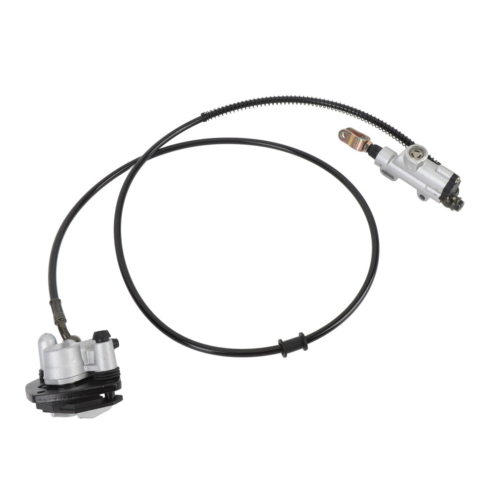 Rear Hydraulic Brake Assembly For Atv, Quad, Mini Bike, 1.55M Hose 4351358918599
