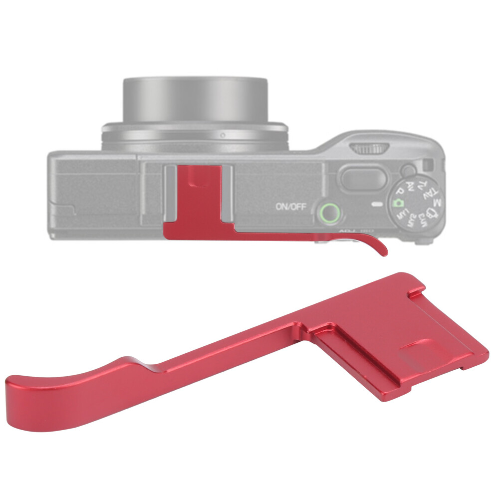 Aluminum Alloy Camera Thumb Grip For Ricoh Gr2 & Fuji X70, Red 8441358920121