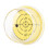 Solar Panel Angle Gauge ABS 4.2cm Diameter Yellow Level Tool 9