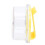 Solar Panel Angle Gauge ABS 4.2cm Diameter Yellow Level Tool 7
