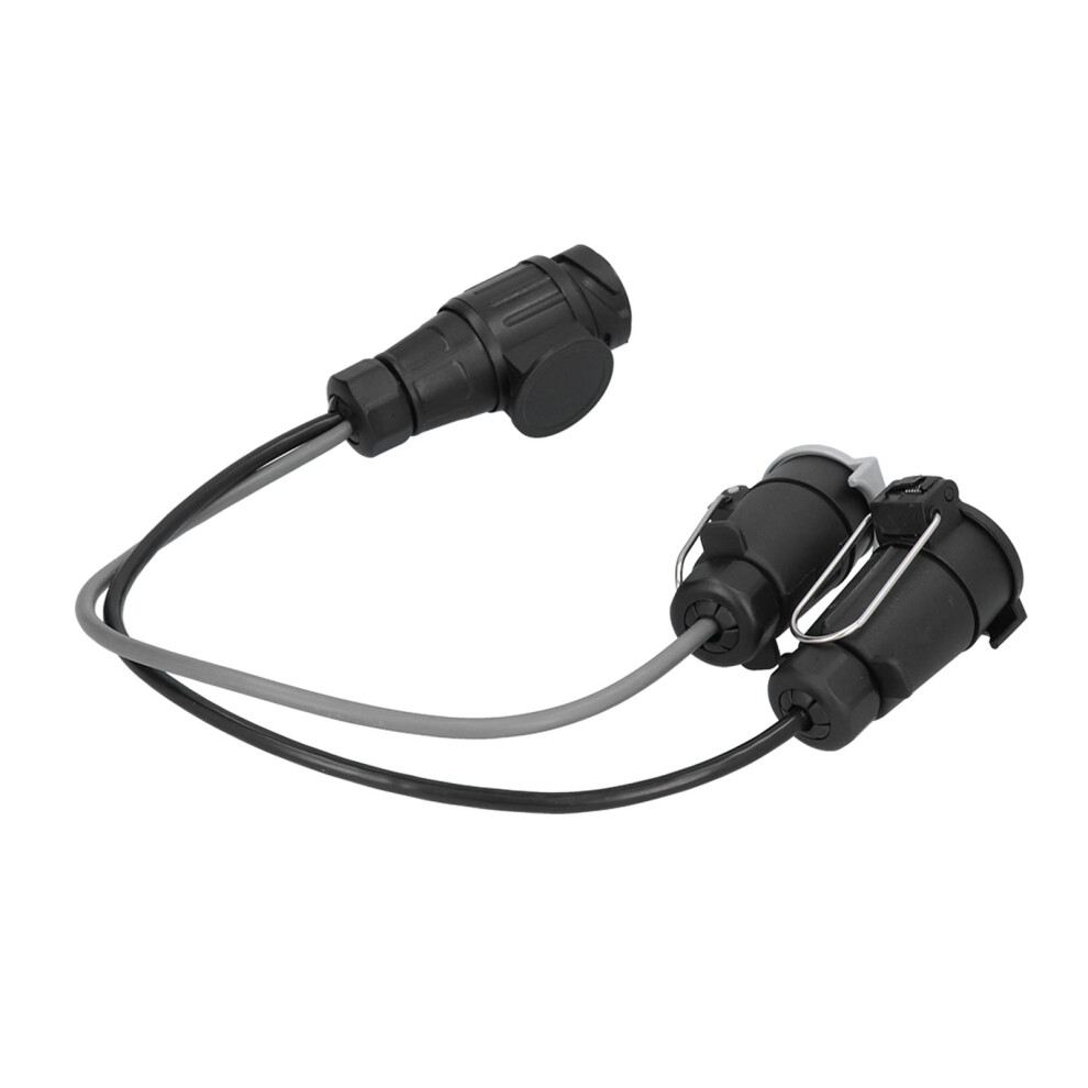 13Pin To 7Pin Trailer Adapter 12V Plastic Pvc Brass For Rvs & Caravans 9301358919787