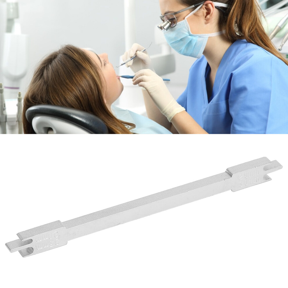 Stainless Steel Orthodontic Bracket Locator Gauge for Precise Positioning