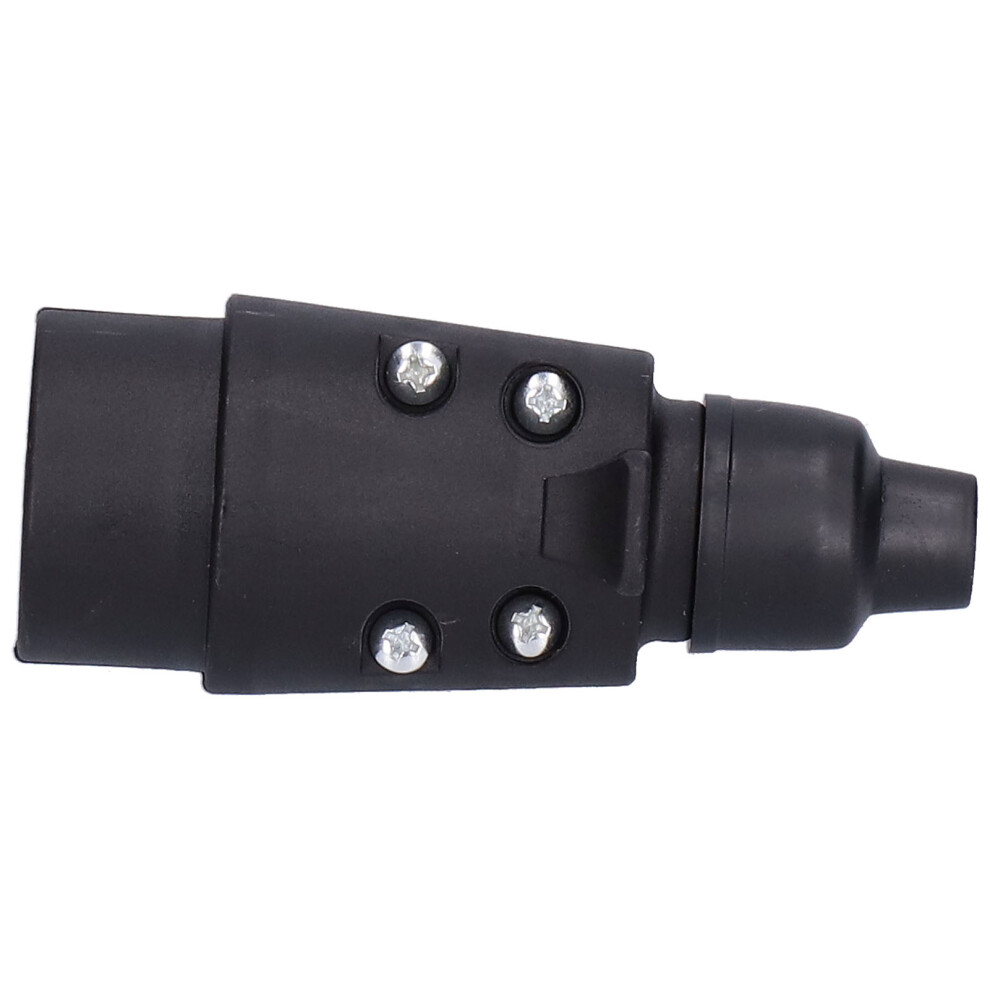 12V 7-Pin Trailer Socket Plug Brass Connector For European Cars 9461358920876