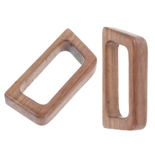 2Stk Holzgriffe Für Glaskaffeetasse, Ergonomischer Ersatz
