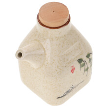Essigflasche Aus Keramik Sojasoßenflasche Ölkrug Spender