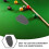 Billard Queue Schaft Polierer Pad 600 Mesh 10