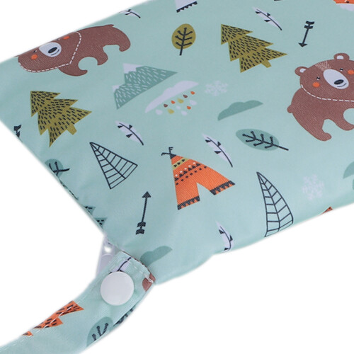 Baby-Reise-Windeltasche Cartoon-Tiermuster Windel-Organizer #22 2