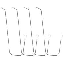 4Stück Geschwungene Perlensticknadel U-Form Mit Großer Zum Basteln