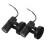 2Stk LED Beam Lichter Drehbare Mini Mit Rot Blau Effekten 11