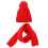 1 Set Wollen Sjaal Halsdoek 2