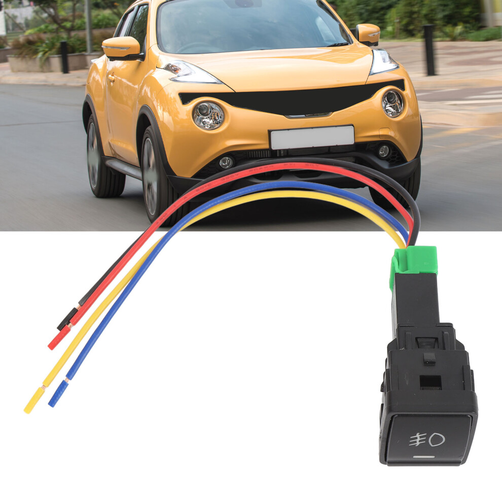 4 Pole 12V Led Push Button Switch For Fog Drl 14Cm Cable Light 6901358921907