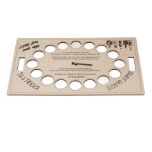 45cm Wooden Drinking Game Table Rotating Bar Party Night Fun