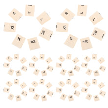 1400 Stuks Geweven Maatlabels Voor Kleding Xs-3Xl Beige