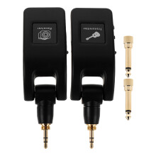 1 Set Draadloos Gitaarsysteem: 2,4 Ghz, USB Oplaadbaar, 10U Speeltijd