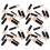 100 Stuks Mini Oogschaduwapplicators 1,5 Inch Voor Ooglidvermenging 1