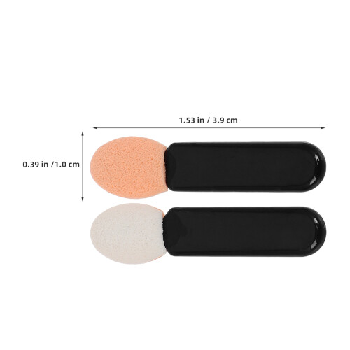100 Stuks Mini Oogschaduwapplicators 1,5 Inch Voor Ooglidvermenging 2