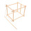 1 Set Diy Lantaarn Frame Met Stokken En Staafjes 11