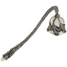 Candle Wick Snuffer Blumenform Mit Strassbesatz Kuppel Für