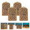 4 Stuks Messing Konijn Sleutelhanger Decoratieve Labels 7