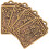 4 Stuks Messing Konijn Sleutelhanger Decoratieve Labels 5