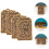 4 Stuks Messing Konijn Sleutelhanger Decoratieve Labels 4