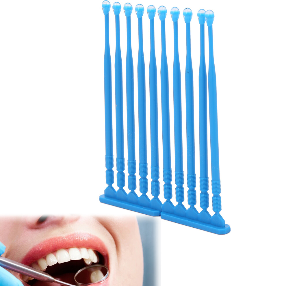 Dental Adhesive Tip Applicator Sticks - 20pcs with Storage Solution