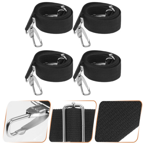 4Stück Snare Drum Schultergurt Polyester Mit Metallhaken 2