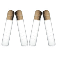 4Stk Teeinfuser Mit Korkdeckel Für Langblatt