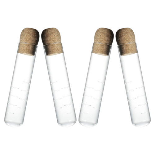 4Stk Teeinfuser Mit Korkdeckel Für Langblatt