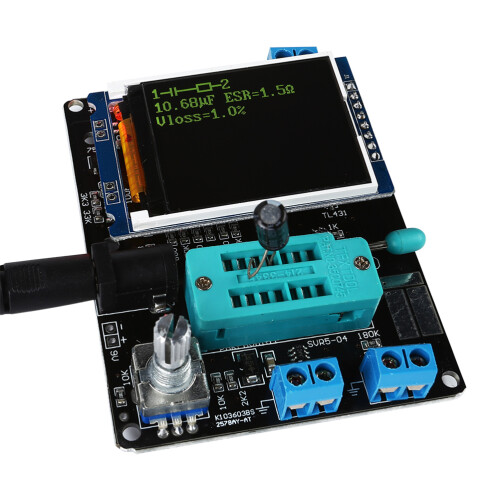 Probador Lcd Transistor Capacitancia Npn Pnp Fet 1