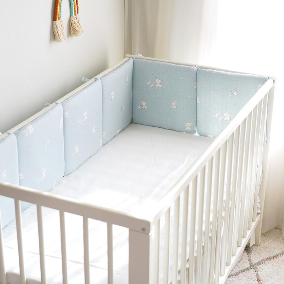 Cot Bumper 30X30CM Padded Breathable Mesh Cot Liner B04 Pillow Protector Safe Baby Bumpers