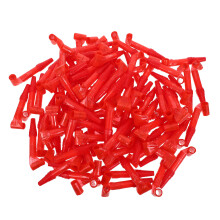 100 Pièces Jeu De Langue De En Plastique Rouge Thème Reptile