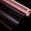 Folded Cellophanfolie 3 Mil , Rot Muster, Rolle 3000x80cm 4