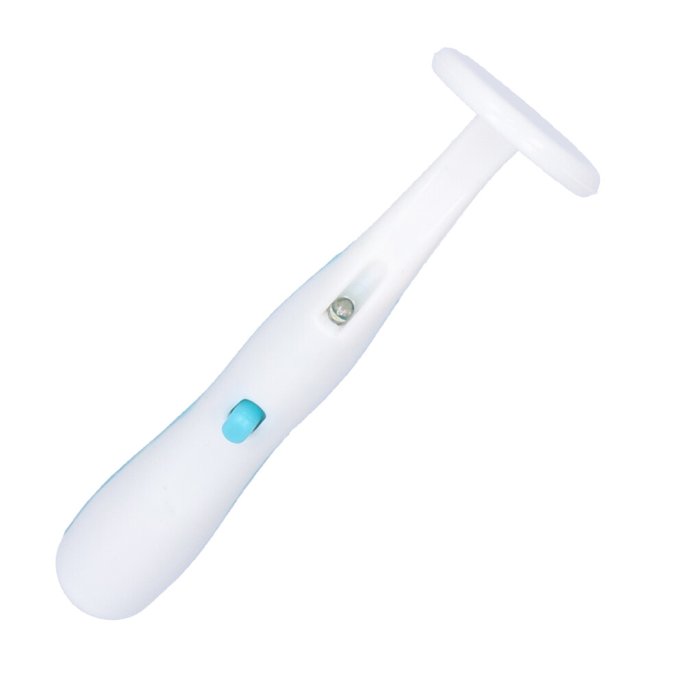 Light/Blue Oral Care Dental Inspection Mirror With Led Antifog Plastic Design