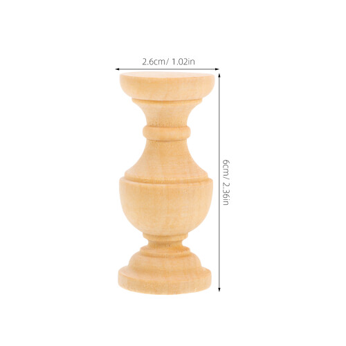 Unfinished Wood Baluster Escaliers Jardin 1